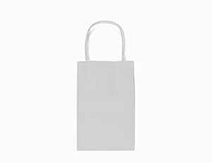 12CT Ȕ𐫎Av~Ai̎ (vŌ)AF̏vȃnhtNtgobO Flexicore Packaging 12CT Small White Biodegradable Paper, Premium Quality Paper (Sturdy & Thicker), Kraft Bag with 
