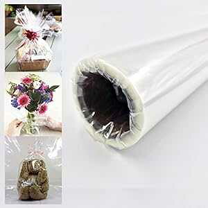 NtgAhp[eB[AX[p[NAZnbv[A40C`[ (܂肽܂ĂȂ) (40C` x 100tB[g) Craft And Party ,Super Clear Cellophane Wrap Roll, 40" Roll (Not Folded) (40"