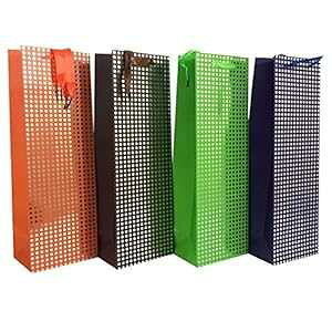 Allgala C{gpNX}XMtgobO 12  Allgala 12-PC Christmas Gift Bag for Wine Bottle