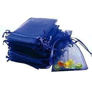 Stratalife I[KUobO 4x6 lCr[u[ X[bVMtgobO ВWG[obO p[eB[pobO EFfBO TVFobO 100 (lCr[u[) Stratalife Organza Bags