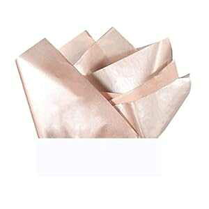 UNIQOOO 40�� 20X26�C���` ���[�W �v���~�A�� ���^���b�N ���[�Y�S�[���h �V�����p���S�[���h �e�B�b�V�� �M�t�g��� �o���N - ���T�C�N���\�ȃM�t�g���b�s���O�A�N�Z�T���[ - �M�t�g�o�b�O