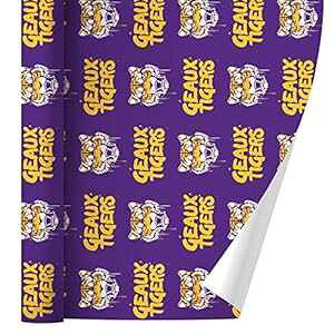 OtBbNƂ̑ Geaux Tigers Graffiti Mtgbv [ GRAPHICS & MORE Geaux Tigers Graffiti Gift Wrap Wrapping Paper Rolls