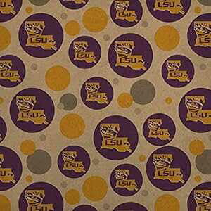 OtBbNƂ̑ LSU ^CK[ Xe[g }[N v~A Ntg Mtg bv [ GRAPHICS & MORE LSU Tiger State Mark Premium Kraft Gift Wrap Wrapping Paper Roll