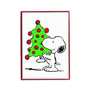 OtBbN s[ibc c[ zf[ J[h tJ[h 15 pbN ͋ NX}X̂A Ob^[ANZg {bNXZbg 3.25C`×4.75C` Graphique Peanuts Tree H