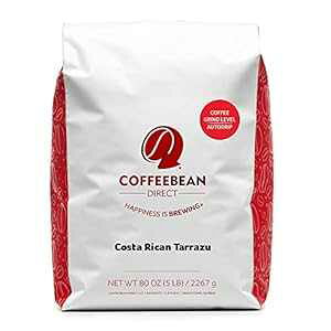R[q[_CNgRX^J^YA҂R[q[A5|hobO Coffee Bean Direct Costa Rican Tarrazu, Ground Coffee, 5-Pound Bag