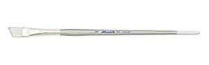 Silver Brush Limited Silver Brush 1506-034 Silverwhite Long Handle White Taklon Brush, Angular, 3/4-Inch