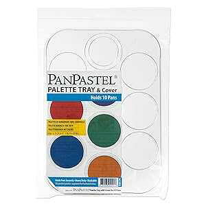 PanPastel 35010 Palette Tray w/Lid - Holds 10 Colors