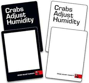 Vampire Squid Cards Crabs Adjust Humidity - Blank Deck