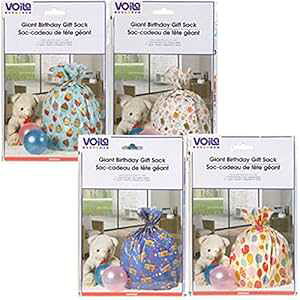 WCAga/jMtgobOA36x44C` WCAgMtgTbNobO - 傫ȃv[gɍœKȑ傫ȃMtgobO! 4Zbg - eX^C Giant Birthday/Celebrations Gift Ba