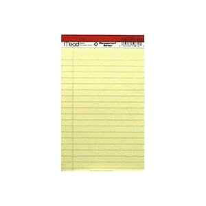 Mead PAD LEGAL 5X8 50CT