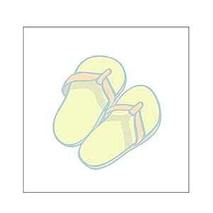 フリップフロップ付箋 - 3個セット - 楽しいテーマデザイン - 文房具ギフト - 紙メモパッド - オフィスおよび学校用品 Stationery Creations Flip Flops Sticky Notes - Set of 3 - Fun Theme Design - Stationery Gift - Pap