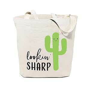 The Cotton & Canvas Co. �V���[�v�Ɍ����܂�! �ė��p�\�ȐH���i�o�b�O�ƃt�@�[�}�[�Y �}�[�P�b�g �g�[�g�o�b�O The Cotton & Canvas Co. Lookin' Sharp! Reusable Grocery Bag and Farmers Market Tote Bag