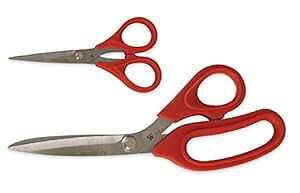 Wiss WHCS2 2�s�[�X�z�[������уN���t�g�V�U�[�Z�b�g�A5�C���`�����8-1/2�C���` Crescent Wiss Wiss WHCS2 2 Piece Home and Craft Scissor Set, 5-Inch and 8-1/2-Inch