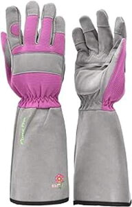 G&Fv_Nc t[Xgv  o|p G & F Products Florist Pro Long Sleeve Rose gardening Gloves