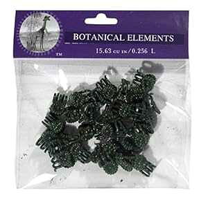 SuperMoss (90541) fCW[ I[Lbh NbvAO[AS (30 ) Super Moss SuperMoss (90541) Daisy Orchid Clips, Green, Small (30 Units)