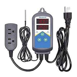 Inkbird fW^xv[uRg[[ T[X^bg^C}[ AC 110V 1200W ̂ MvO ^CXCb` ঒ގq[^[ A͉ pȂ Inkbird Digital Temperature Probe Controlle