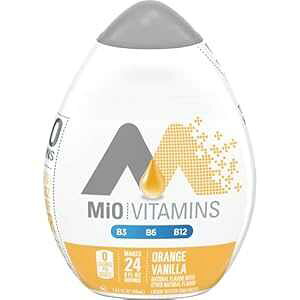 Mio Vitamins t̃EH[^[GnT[AIWojA1.62 IX 4 pbN Mio Vitamins Liquid Water Enhancer, Orange Vanilla, 1.62 OZ 4-Pack