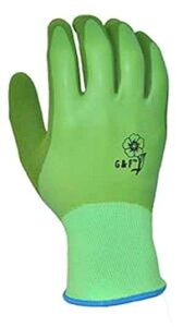 G&F ANAK[fjO p _u}CNtH[ebNXϐp[t [W 6opbN 1537L-6 G & F Products G & F 1537L-6 Aqua Gardening Women's Gloves with Double Microfoam Latex Water Resistant Pal