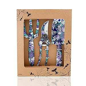 FLORA GUARD 3 s[X A~jE K[f c[ Zbg - āAk^@A΂݁AK[fjO j[ỸMtgZbg (p[v) FLORA GUARD 3 Piece Aluminum Garden Tool Set - Trowel, Cultivator, P