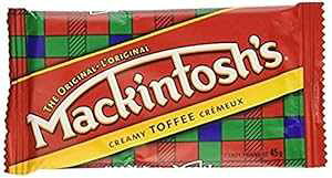 lX̃Ji_Y}bLgbV gtB[ LfB[ 45 O 40 bg Lot of 40 Mackintosh Toffee Candies 45 gram Each from Canada by Nestle