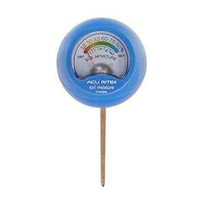 AcuRite 01410M y됅v u[ AcuRite 01410M Soil Moisture Meter, Blue
