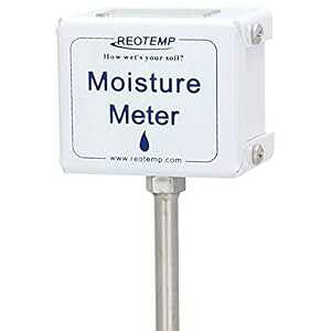 REOTEMP 남ё͔쐅v (15 C`Xe)AyAAA_AŐ̐eXgɍœKȃK[fc[ REOTEMP Garden and Compost Moisture Meter (15 Inch Stem), Garden Tool Ideal for Soil, Plant, Farm and Lawn Mo