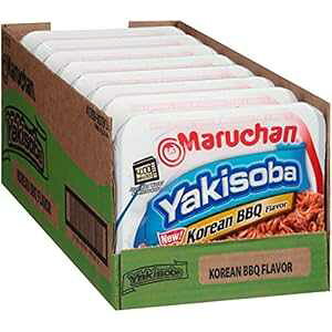} Ă ؍BBQA4.12IXA8pbN Maruchan Yakisoba Korean BBQ flavor, 4.12 Oz, Pack of 8