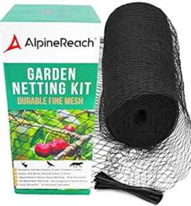 AlpineReach �K�[�f���l�b�g�L�b�g 7.5 x 65 �t�B�[�g �u���b�N�D���b�V�� - ���ϋv�A�A���A�ʕ��A�ԁA�؂�ی� - �X�g���b�`�t�F���X �ϋv���̂���l�b�g �W�b�v�^�C�t�� �t�@�C���J�o�[ �M�t�g