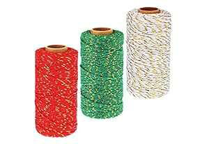 3[ 2mm 2FS[hC[Ȏ 109[h/[XgO ϋv̂郍[v K[fjO DIYNtgMtgbsOp (bh+zCg+O[) Suoirblss 3 Rolls 2mm Two