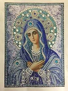 _ChyCeBO DIY 5D `󃉃CXg[AABEUTY }AJgbNAhNX^_ChA[gLbg Diamond ting DIY 5D Special Shape Rhinestones, ABEUTY Virgin Mary 