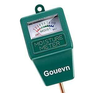 Gouevn y됅vAAvщOAxvZT[yeXgLbgAvA_AŐp (drsv) Gouevn Soil Moisture Meter, Plant Moisture Meter Indoor & Outdoor, Hygrometer Moisture