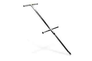 Varomorus yTv[ v[u 36 C` XeX|Ǐ T X^C nhAtbgXebvtB Varomorus Soil Sampler Probe 36" Stainless Steel Tubular T-Style Handle with Footsteps.