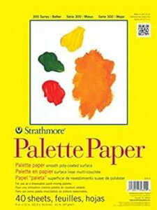 Strathmore 365-9 300 V[Y pbg pbhA9 C` x 12 C`̃e[vԂA40  Strathmore 365-9 300 Series Palette Pad, 9"x12" Tape Bound, 40 Sheets
