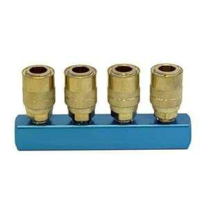 p[VF GAuV QM-4 4 o}jz[h Paasche Airbrush QM-4 Four Outlet Manifold