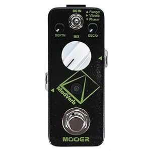 Mooer Audio Micro Modverb ���W�����[�V���� ���o�[�u �M�^�[ �G�t�F�N�g �y�_�� Mooer Audio Micro Modverb Modulation Reverb Guitar Effects Pedal