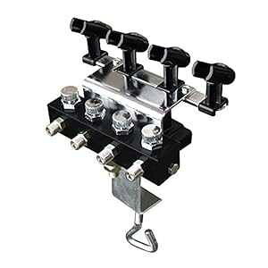 OPHIR GAuV z_[ Xe[V }jz[h e[u X^h 4 Xvb^[tAő 4 ̃GAuVێ\ (GA z[XȂ) OPHIR Airbrush Holder Station Manifold Table Stand with 4