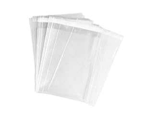 ASTRQLE 100PCS 4.5x5.5 inch Clear Automatic Sealing Flat Cello/Cellophane Bag Packaging Treat Bags Favor Bags with Self Seal Lip Adhesive Closure for Snacks Bakery Candies