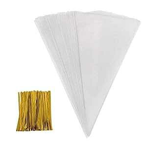 14.6 * 7 C`̓vX`bN OPP  100  ZnOp` cCXg^CtLfB[`FobO LfB[ANbL[A|bvR[ȂǗp Teensery 100 Pcs 14.6 * 7 Inch Clea