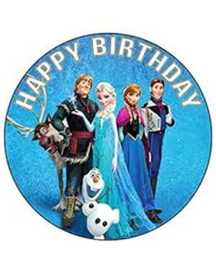 7.5C`̐HpP[Lgbp[ ? AiƐ̏e[}̒ap[eB[RNV̐HpP[LfR[V My Smart Choice 7.5 Inch Edible Cake Toppers Frozen Themed Birthday Party Collection of Edibl