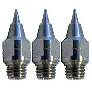 p[VF GAuV p[VF TT-1 `bv (3pbN) 3{ Paasche Airbrush Paasche TT-1 Tip (3Pack), 3 Count