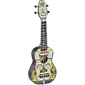 IeK K2-TM PCL fUC V[Y g[e OtBbN \vm EN obOƃXgbvt Ortega K2-TM Keiki Design Series Totem Graphic Soprano Ukulele w/Bag and Strap