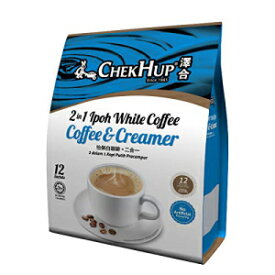 マレーシア 本物の Chek Hup 2 In 1 イポー ホワイト コーヒー 2 パック (12 個 x 30g/パック) (2) 2-Pack Malaysia Authentic Chek Hup 2 In 1 Ipoh White Coffee (12s x 30g/pack) (2)