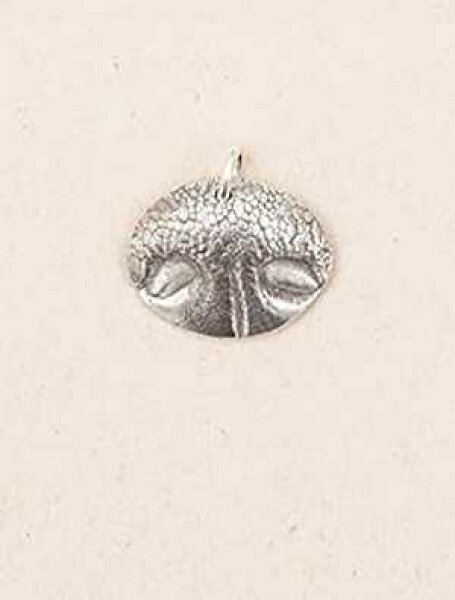 カスタムシルバーペットノーズペンダントキット Precious Metal Prints Custom silver pet nose pendant kit