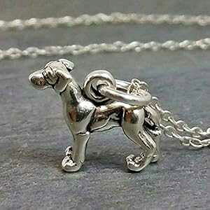 ^Cj[ O[gf[ `[ lbNX - 925 X^[OVo[A18C` EnCharmed Tiny Great Dane Charm Necklace - 925 Sterling Silver, 18"