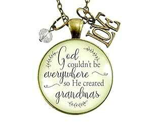 Gutsy Goodness 24 C` jꂽ΂lbNX ނ͂ǂɂł邱ƂłȂ MɃCXs[V𓾂WG[ Gutsy Goodness 24" Blessed Grandma Necklace He Couldn't Be Ever
