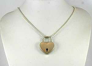 Xe[ggbNfCJ[lbNX⃁bL`F[n[g싞ƃL[`[J[tj̎qԉł̒aMtg A Sher's Creation Statement Locking Day Collar Necklace Pure Silve