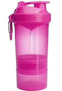 Smartshake Original 2GO, 20 oz Shaker Cup, Pink (Pack May Vary)