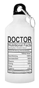 hN^[Mtg hN^[h{\ hN^[MtgACfA 20IXA~jEEH[^[{gJri zCg ThisWear Doctor Gifts Doctor Nutritional Facts Doctor Gift Ideas 20oz Aluminum Water Bottle C