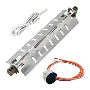 AMI PARTS WR51X10055 ①ɑq[^[LbgAxZT[ WR55X10025AT[X^bg WR50X10068 [lEGNgbNpi AMI PARTS WR51X10055 Refrigerator Defrost Heater Kit,Temperature Sensor W