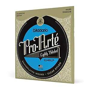 D'Addario EJ46LP Pro-Arte R|WbgNVbNM^[An[heV D'Addario EJ46LP Pro-Arte Composite Classical Guitar Strings, Hard Tension